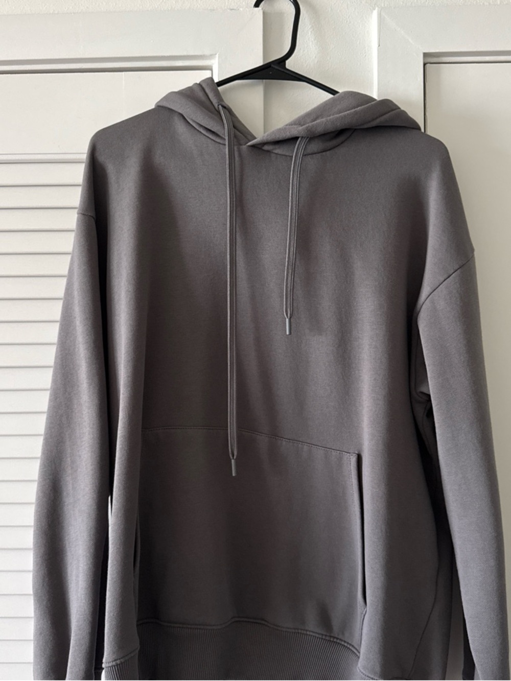 Zara Gray Hoodie Sweatshirt - Pullover with Kangaroo Pocket